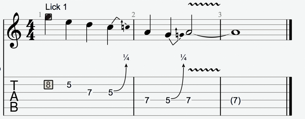 Blues Bend Lick 1